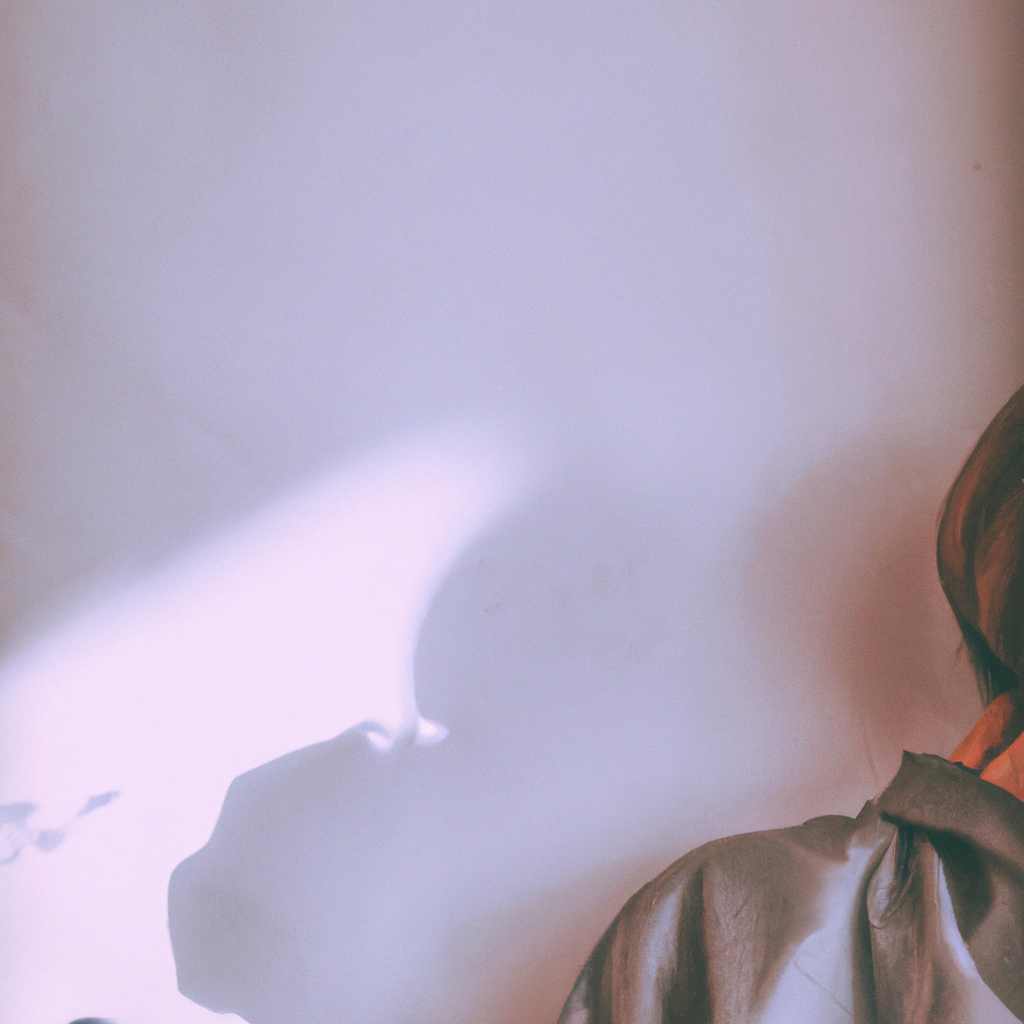 자연광에서 촬영한 미니멀 프로필 사진