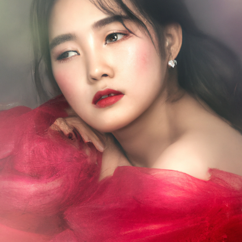 리터쳐 유나, 매트 톤으로 담은 따뜻한 분위기의 초상